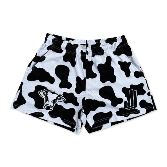 Vintage Cow Mesh Shorts