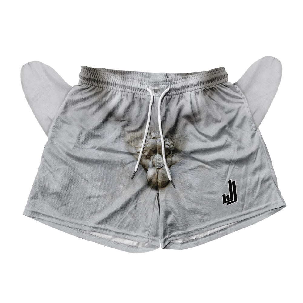 Basic Mesh Shorts - David Statue