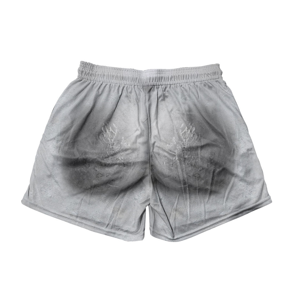 Basic Mesh Shorts - David Statue