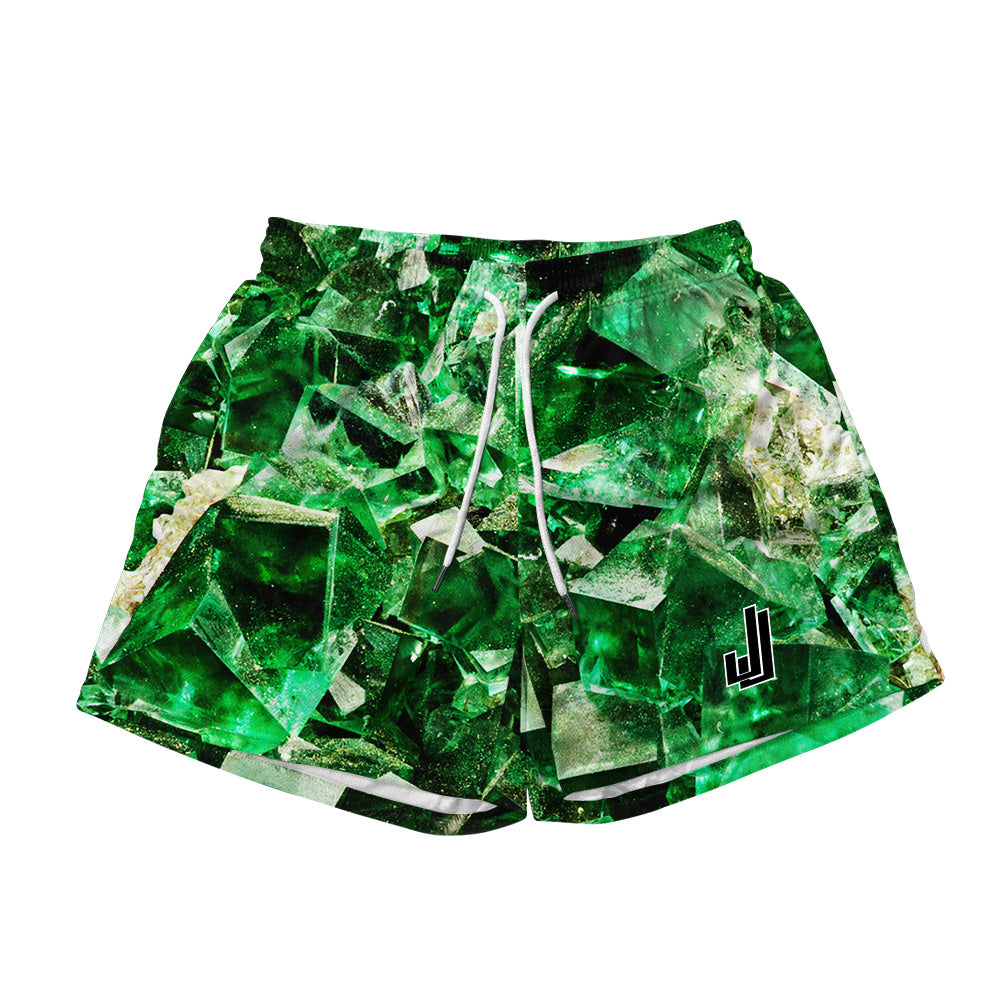 Basic Mesh Short - Emerald