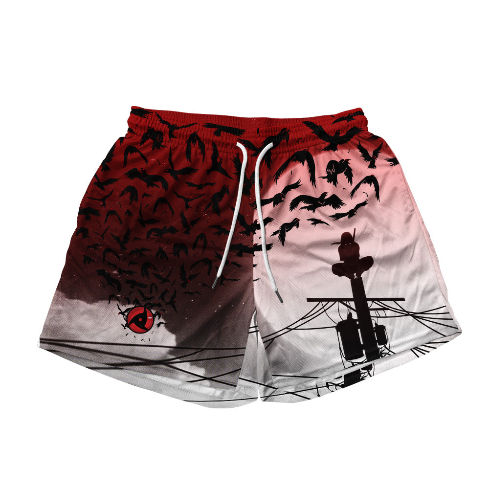 Basic Mesh Short - Sharingan