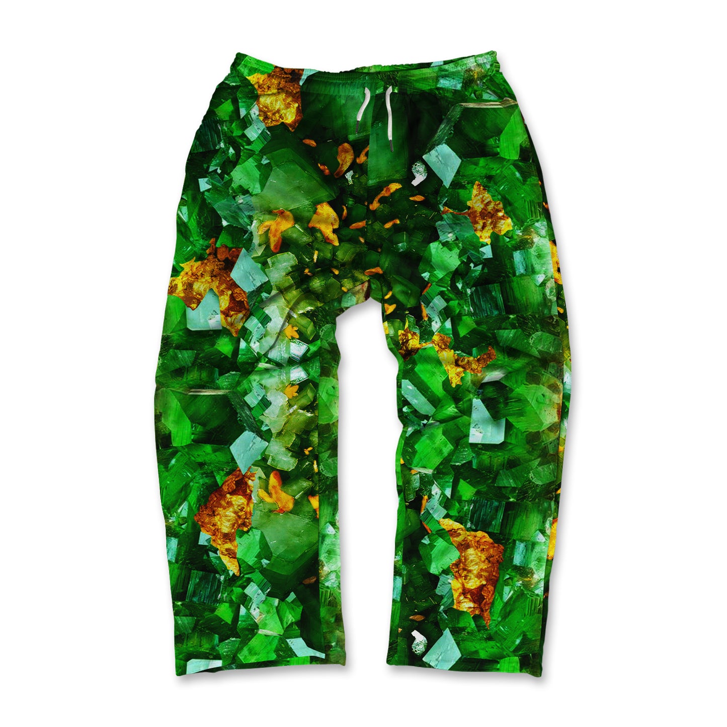 Unisex Lounge Pants - Emerald and Gold