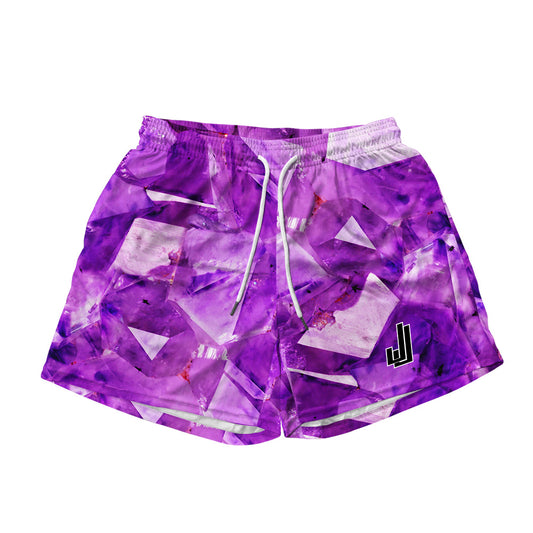 Basic Mesh Short - Amethyst Purple