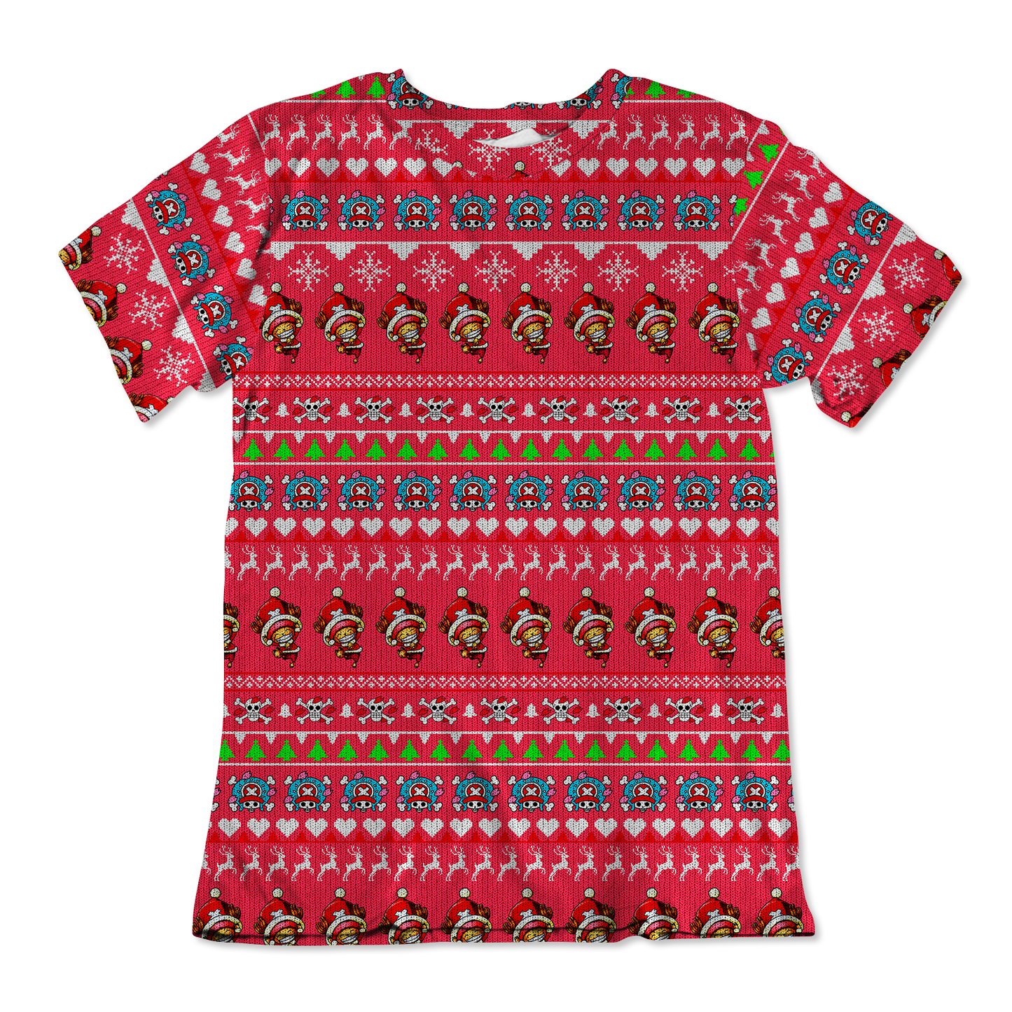 Unisex Cotton Tee - Christmas Chopper