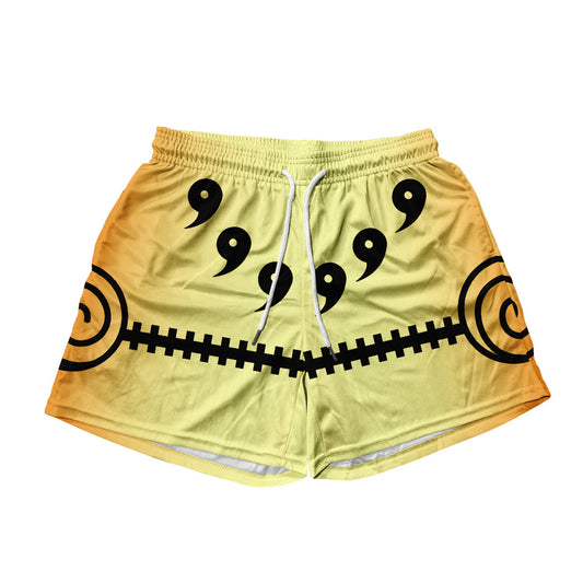 Basic Mesh Shorts - 9 Tails Chakra Mode