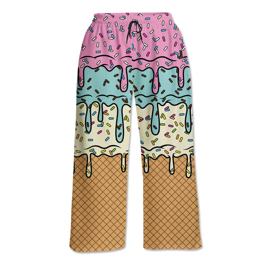 Unisex Lounge Pants - Ice Cream Drip