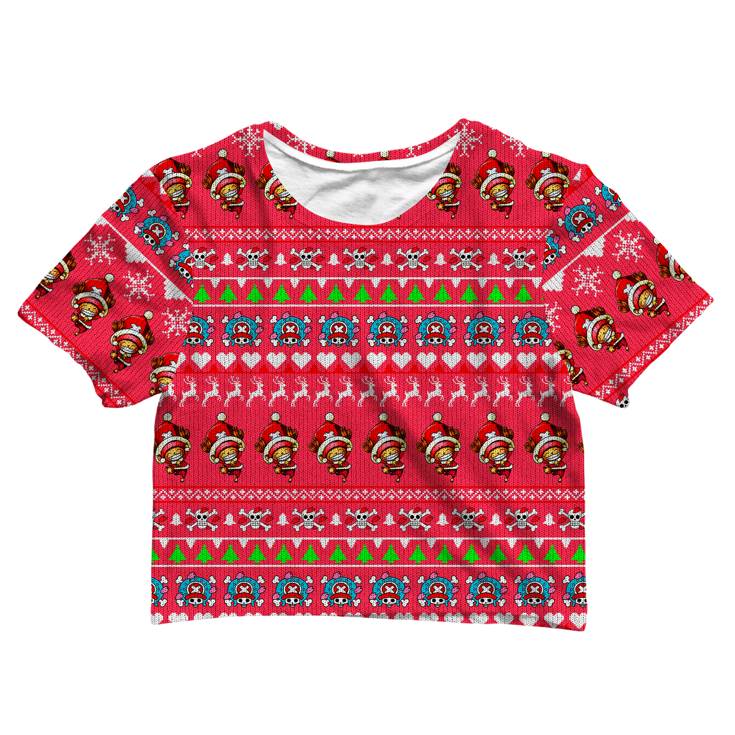 Cotton Crop Tee - Christmas Chopper