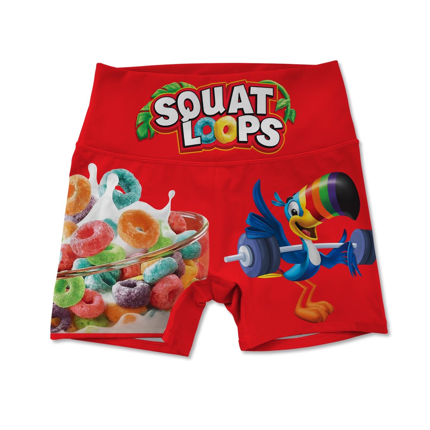 Printed Active Short - Squat Loops