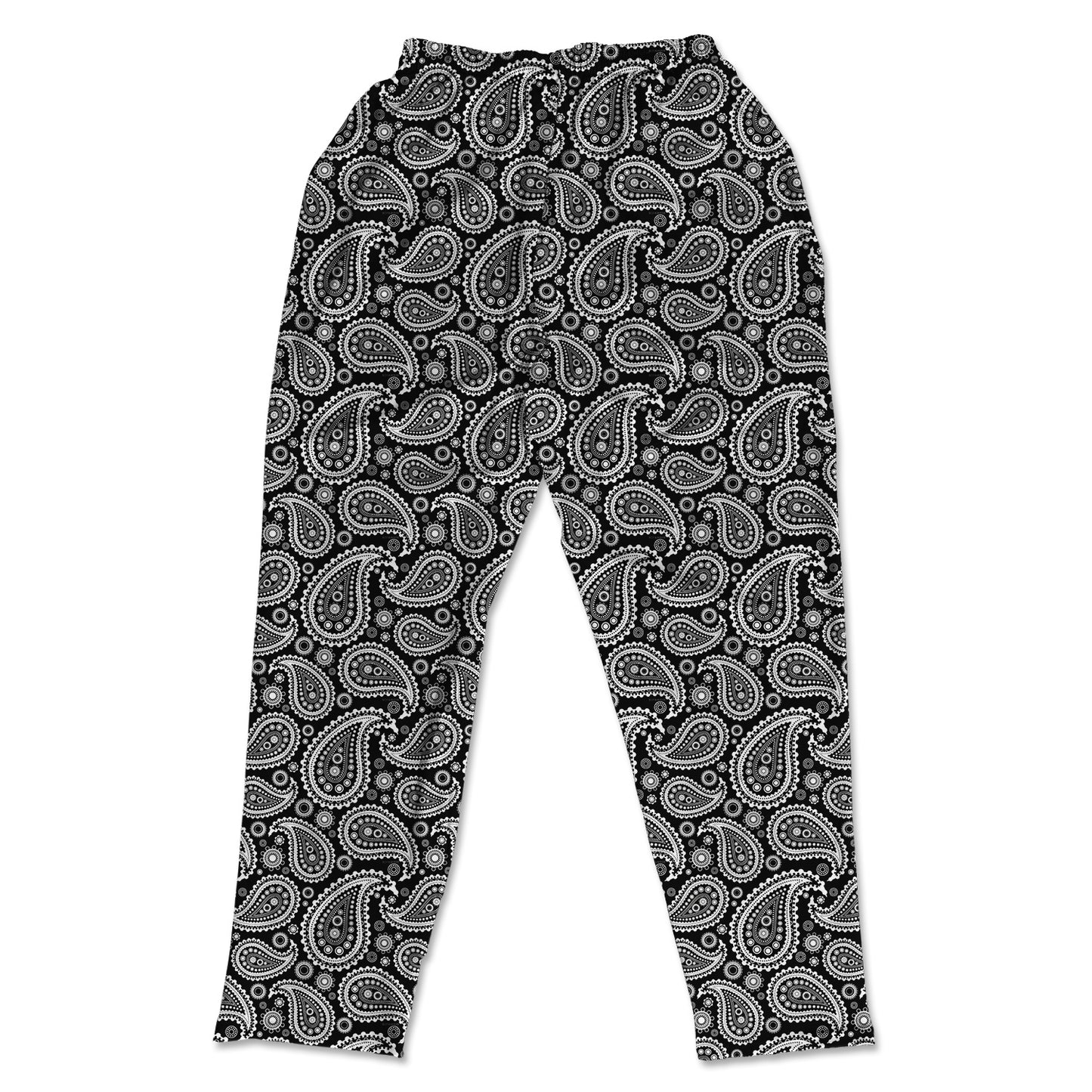 Mucle Pants - Paisley B&W