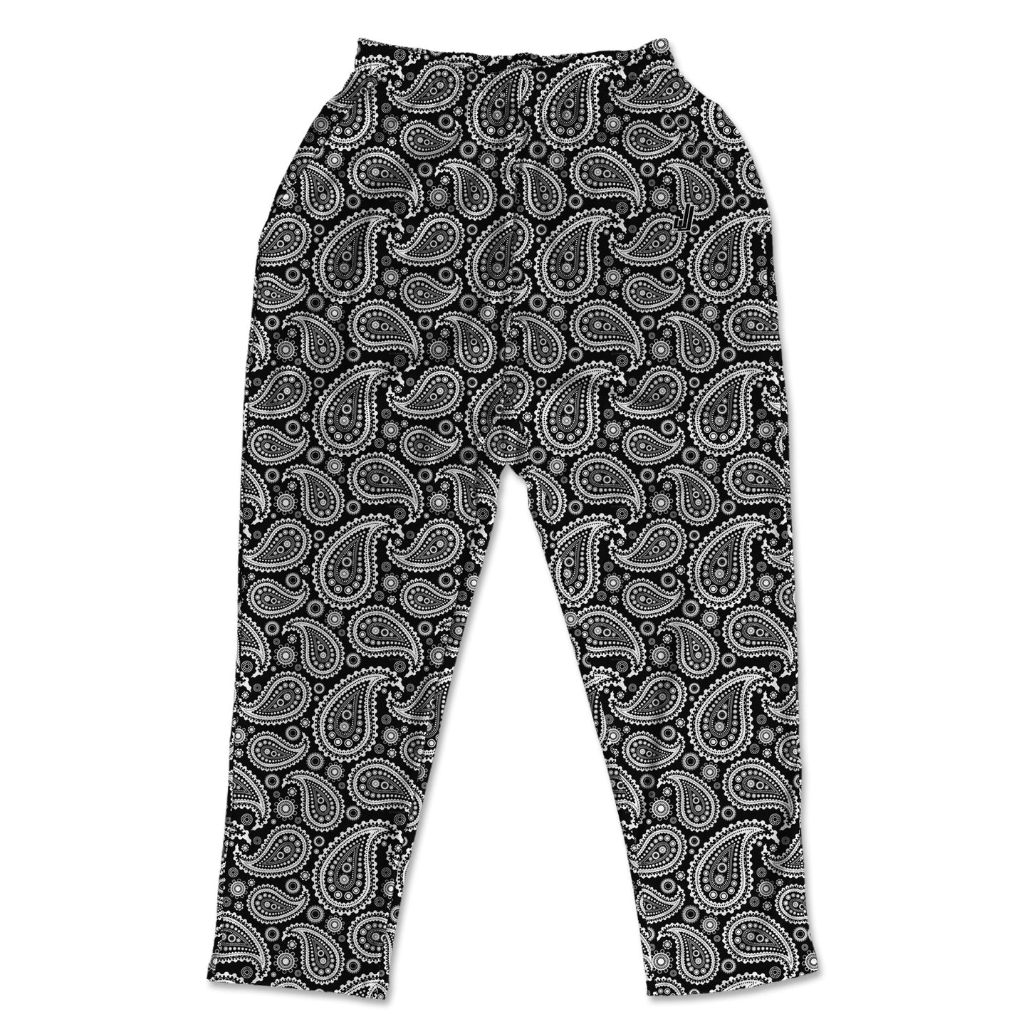 Mucle Pants - Paisley B&W