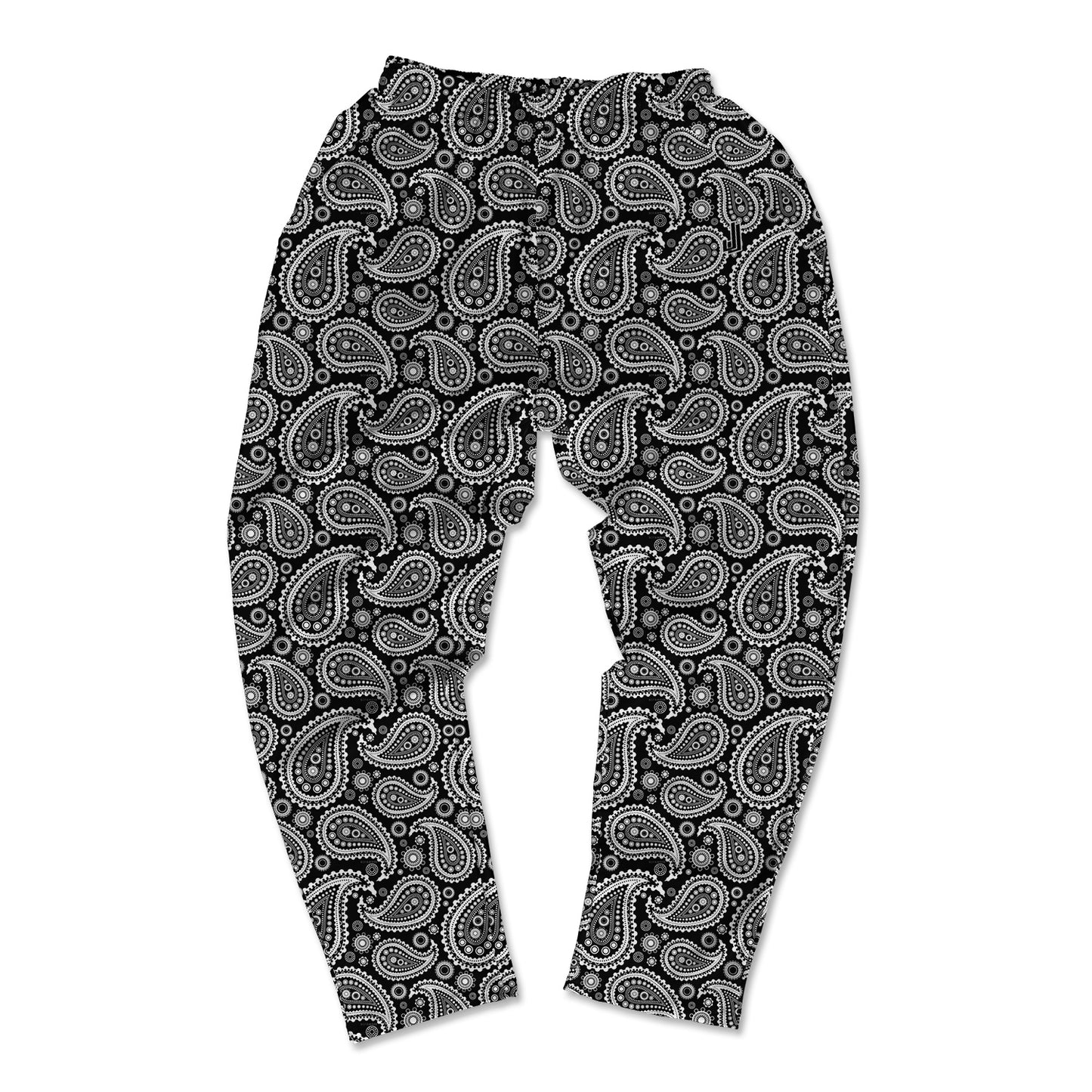 Mucle Pants - Paisley B&W