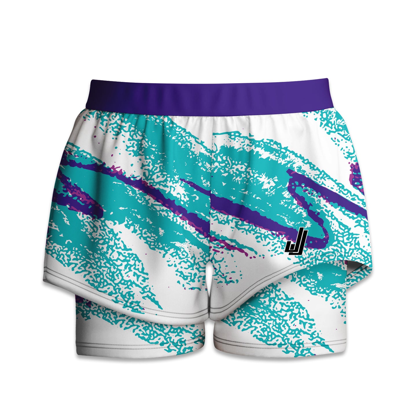 Printed Liner Shorts - 90s Cup