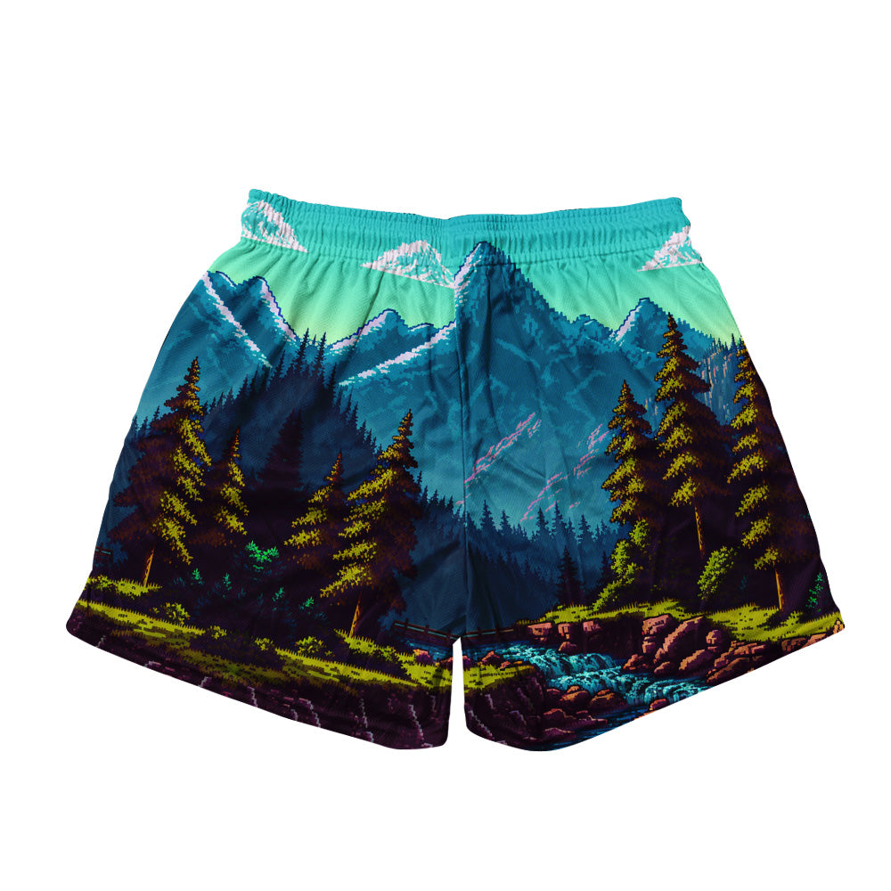 Basic Mesh Shorts - Mental Health Meter