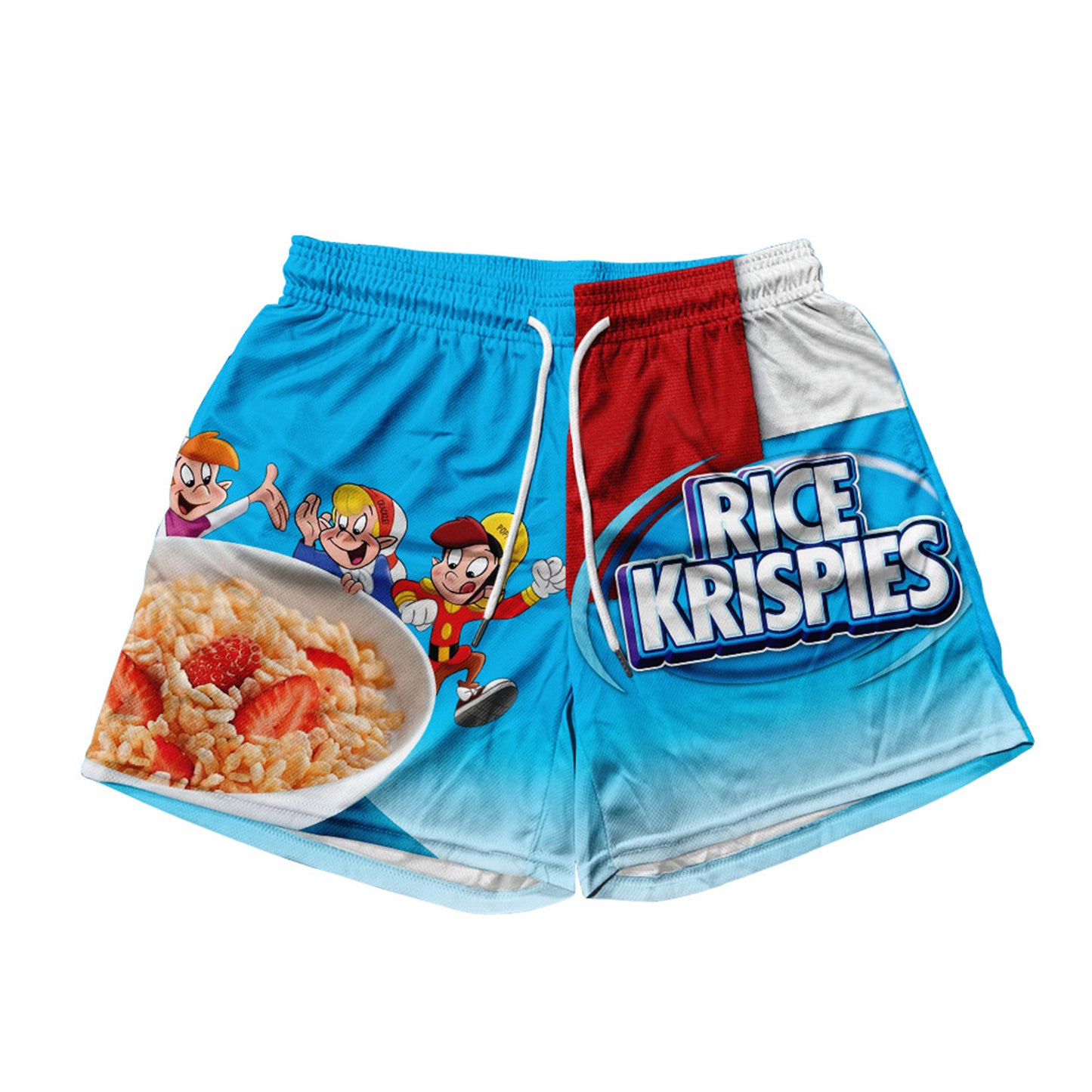 Basic Mesh Short - Rice Krispies