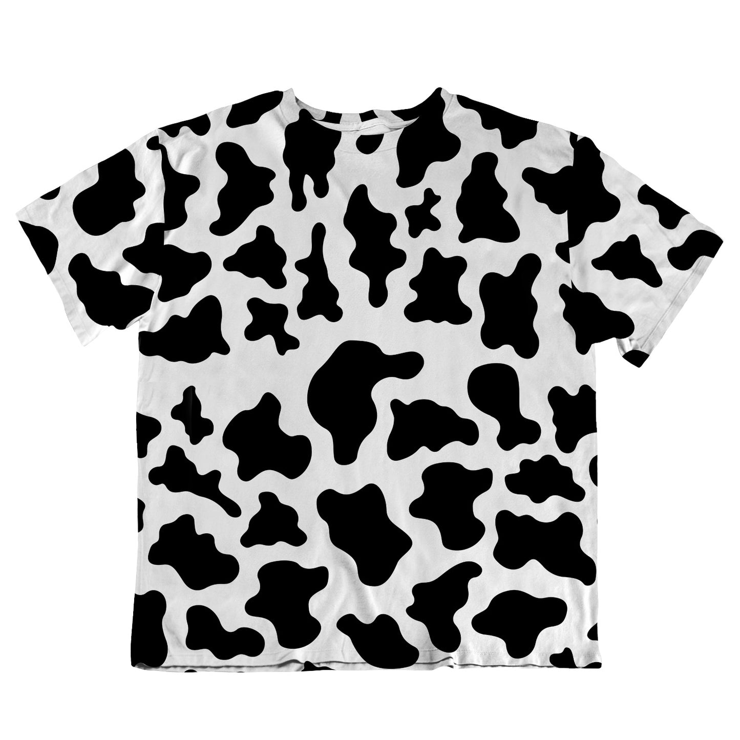 Unisex Oversized Tee - Cow Print