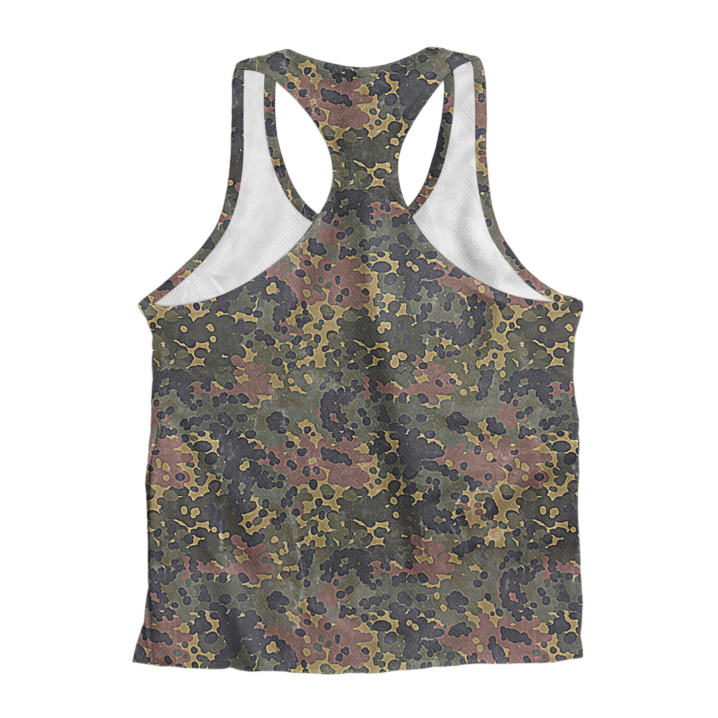 Printed Jersey Tank - Camouflage