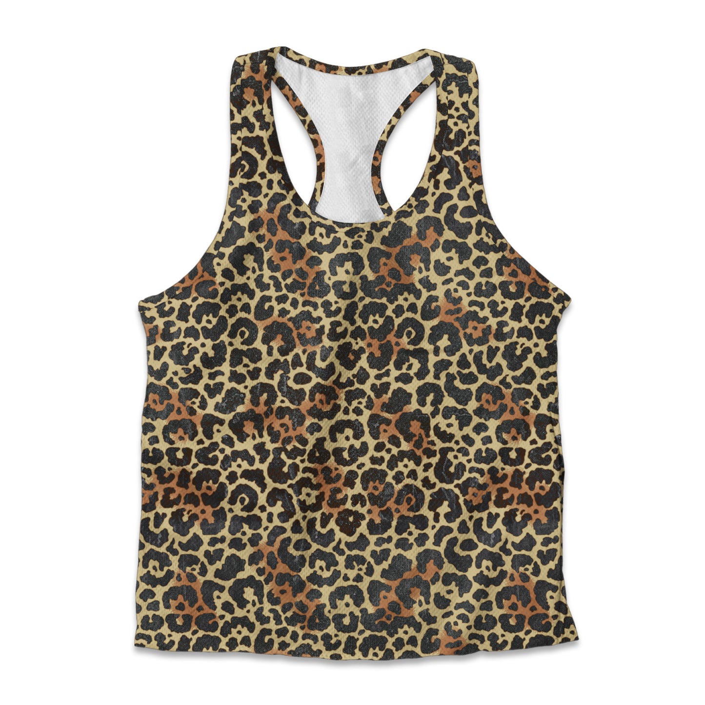 Printed Jersey Tank - Leopard