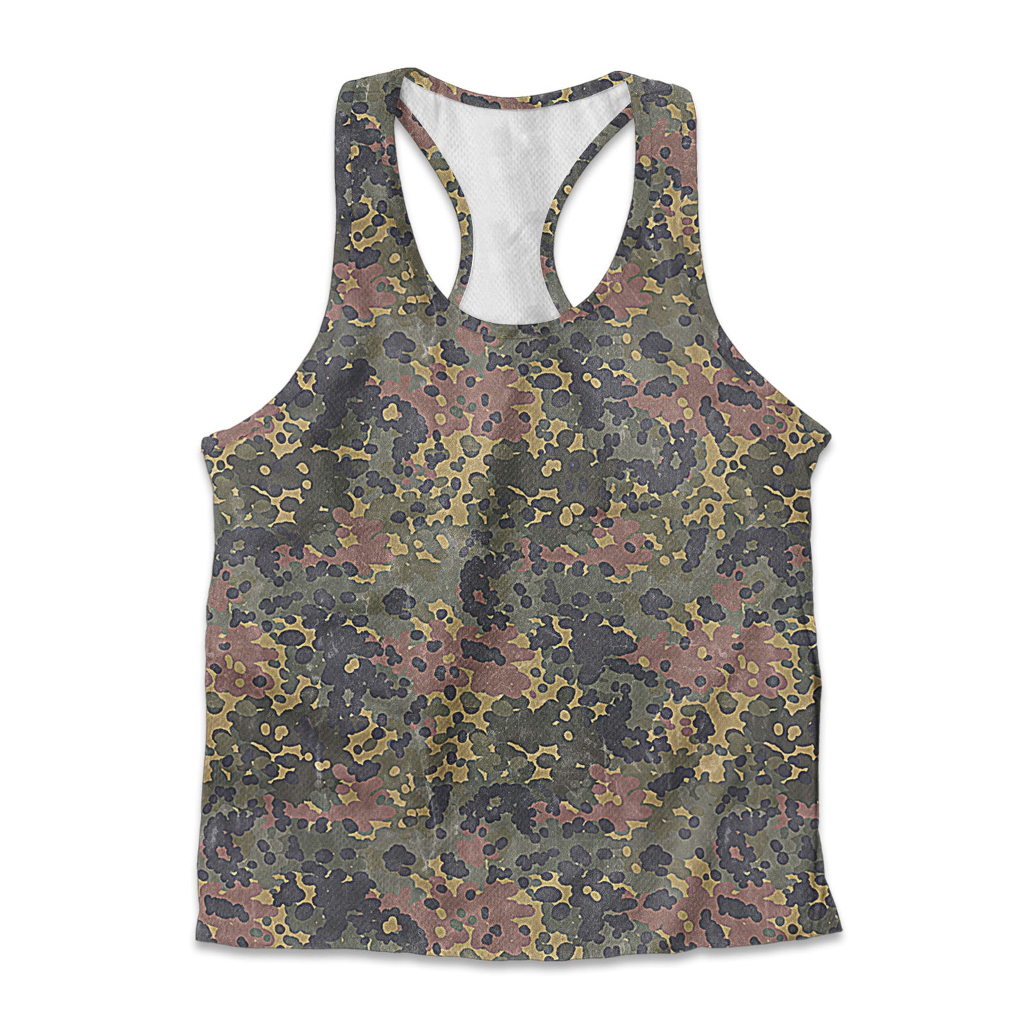 Printed Jersey Tank - Camouflage