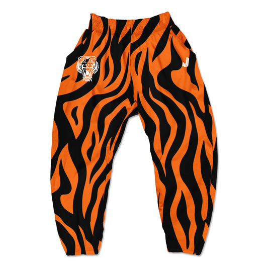 JJ Shorts Mucle Pants - Tiger Print