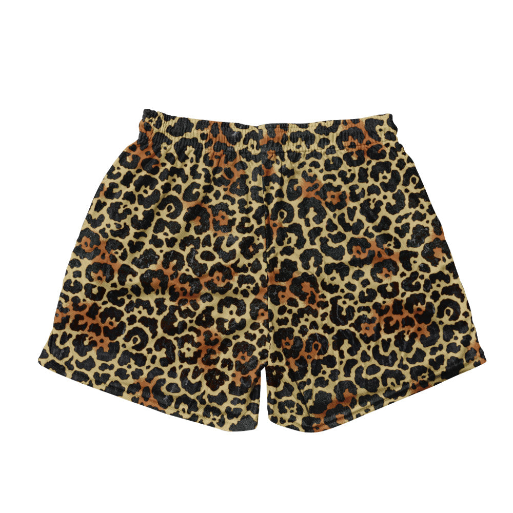 Basic Mesh Shorts - Leopard