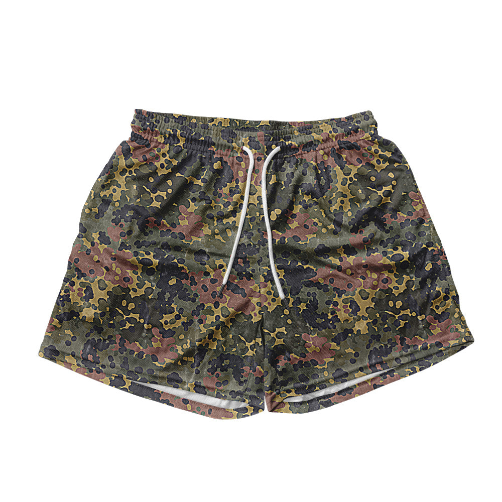 Basic Mesh Short - Camouflage