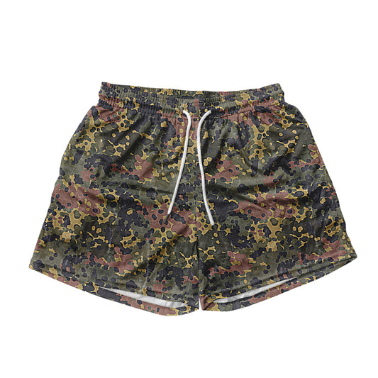 Basic Mesh Shorts - Camouflage