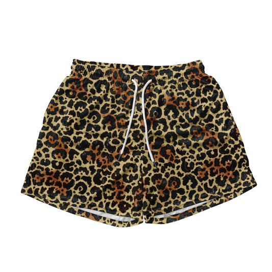 Basic Mesh Shorts - Leopard