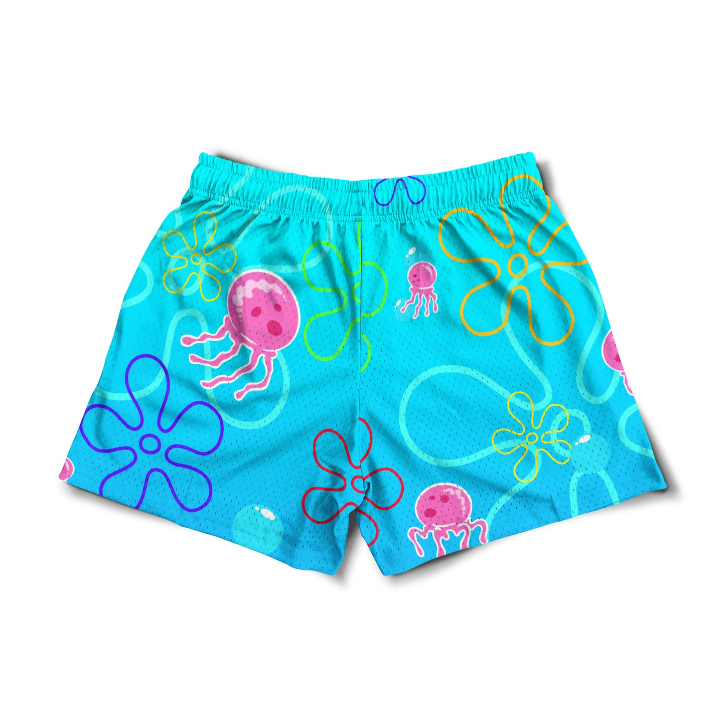 Mesh Flex Shorts 5" - Undersea Parody