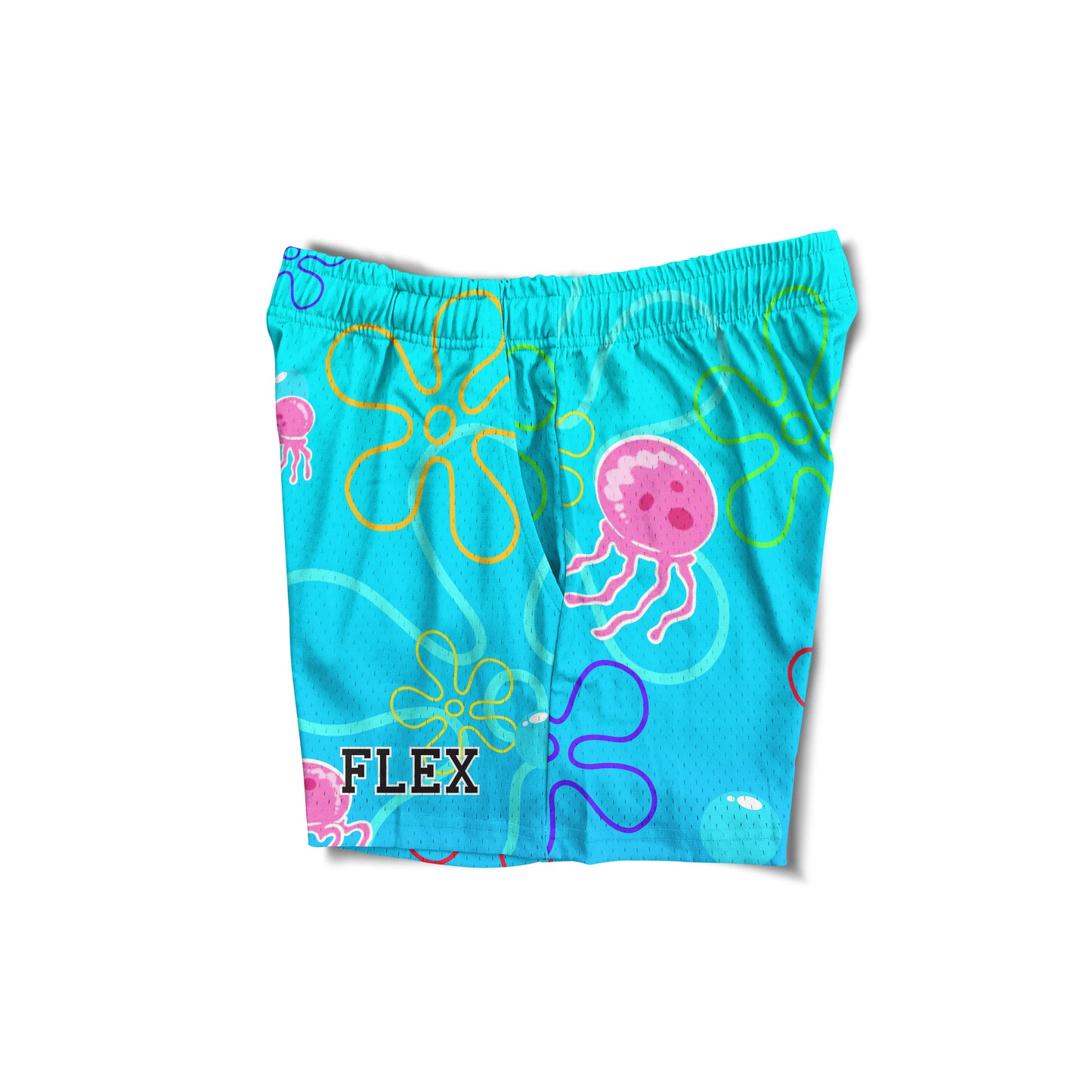 Mesh Flex Shorts 5" - Undersea Parody