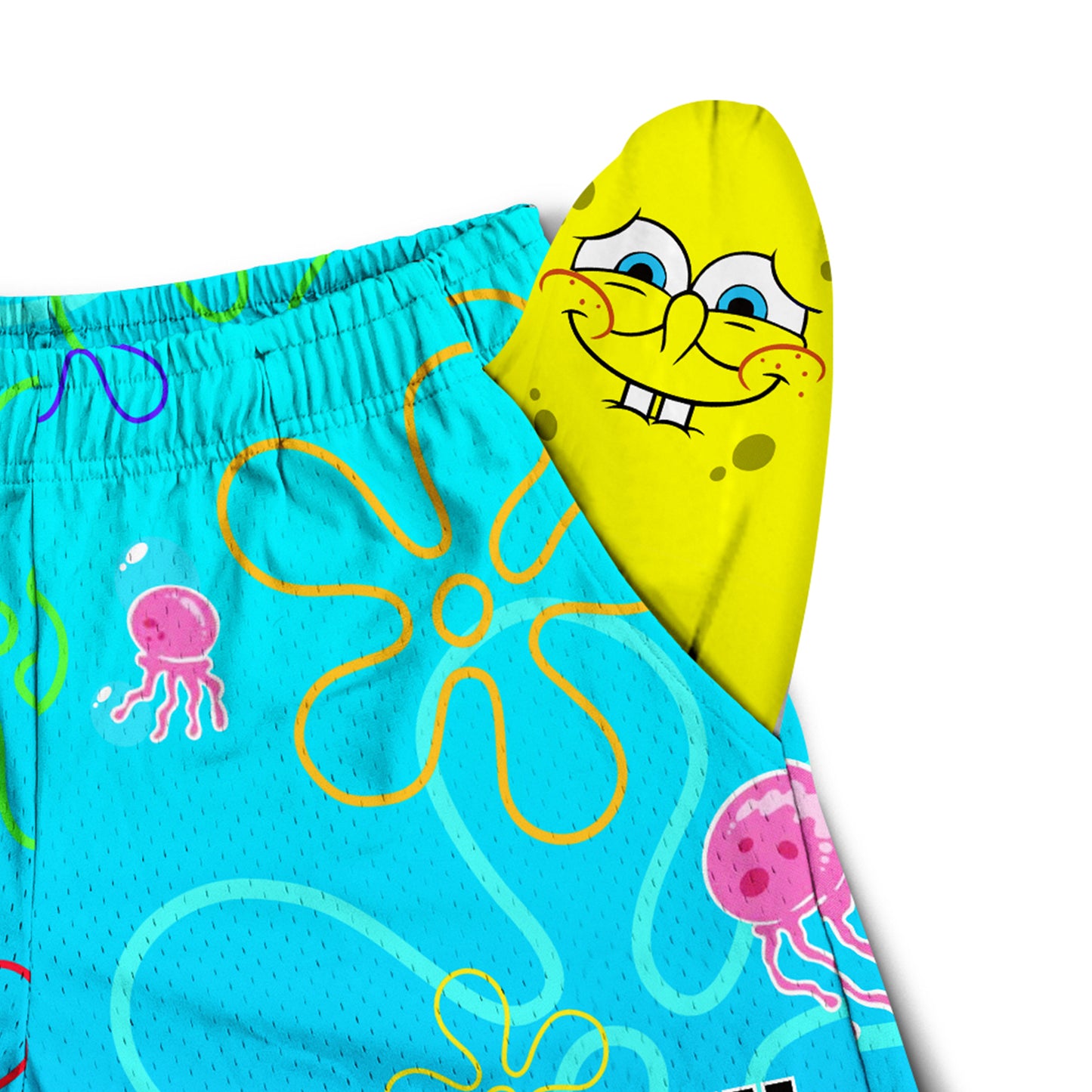 Mesh Flex Shorts 5" - Undersea Parody