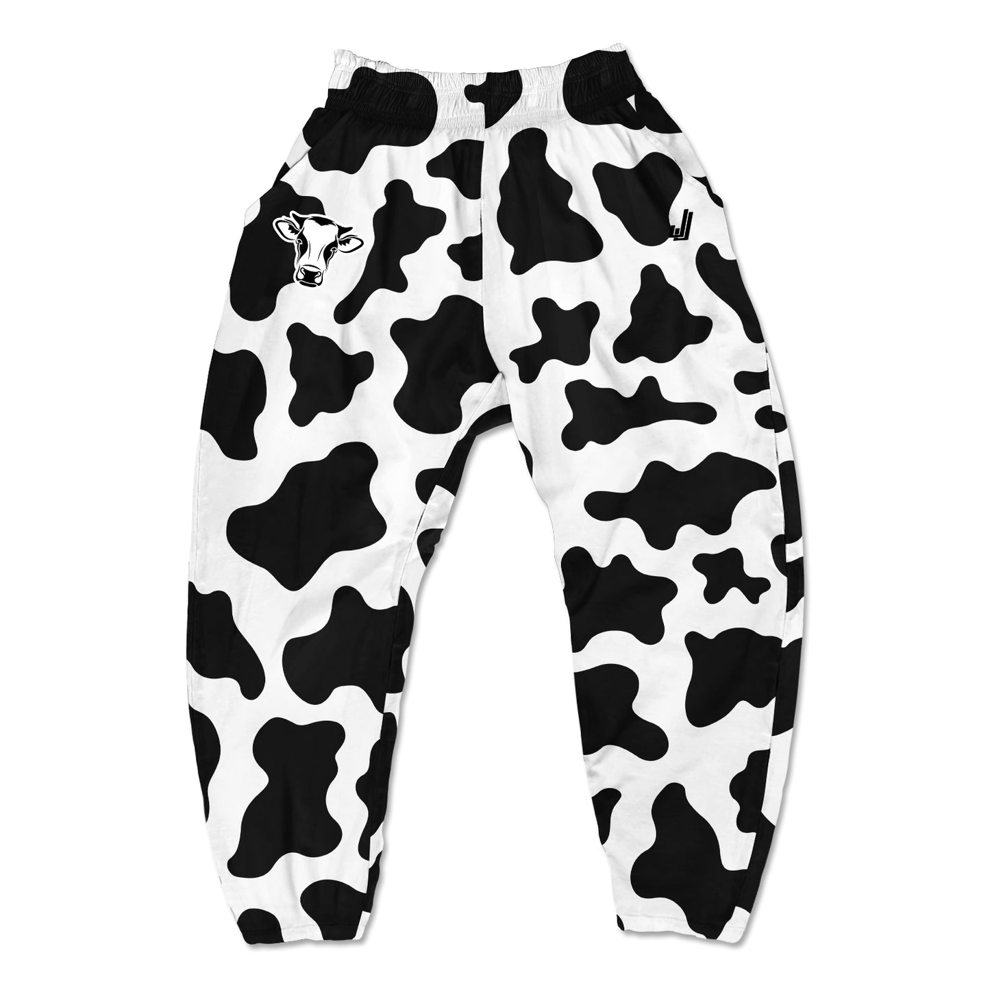 JJ Shorts Mucle Pants - Cow Print