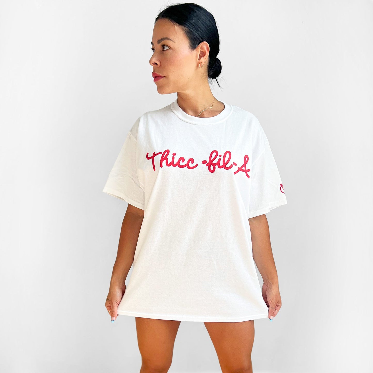 Flex Unisex Oversized Tee - Thicc Fil A