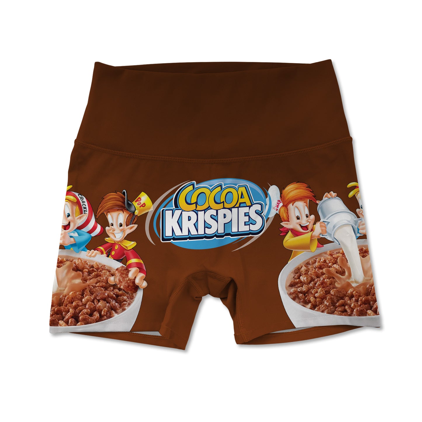 Printed Active Short - Cocoa Krispies