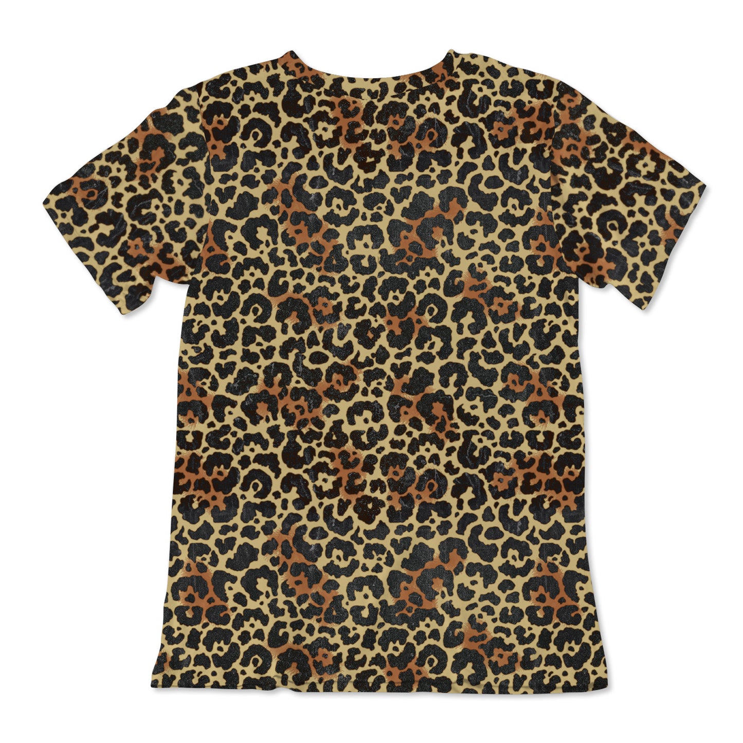 Unisex Cotton Tee - Leopard