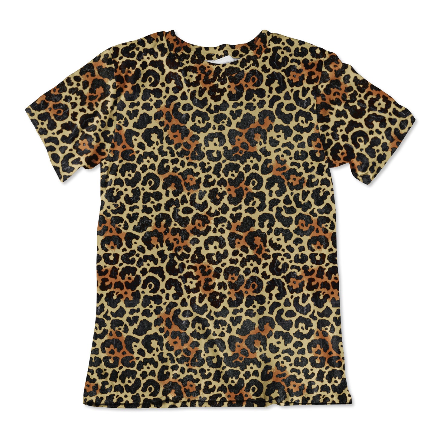 Unisex Cotton Tee - Leopard