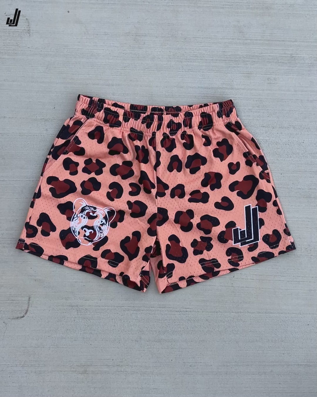 Cheetah print best sale basketball shorts