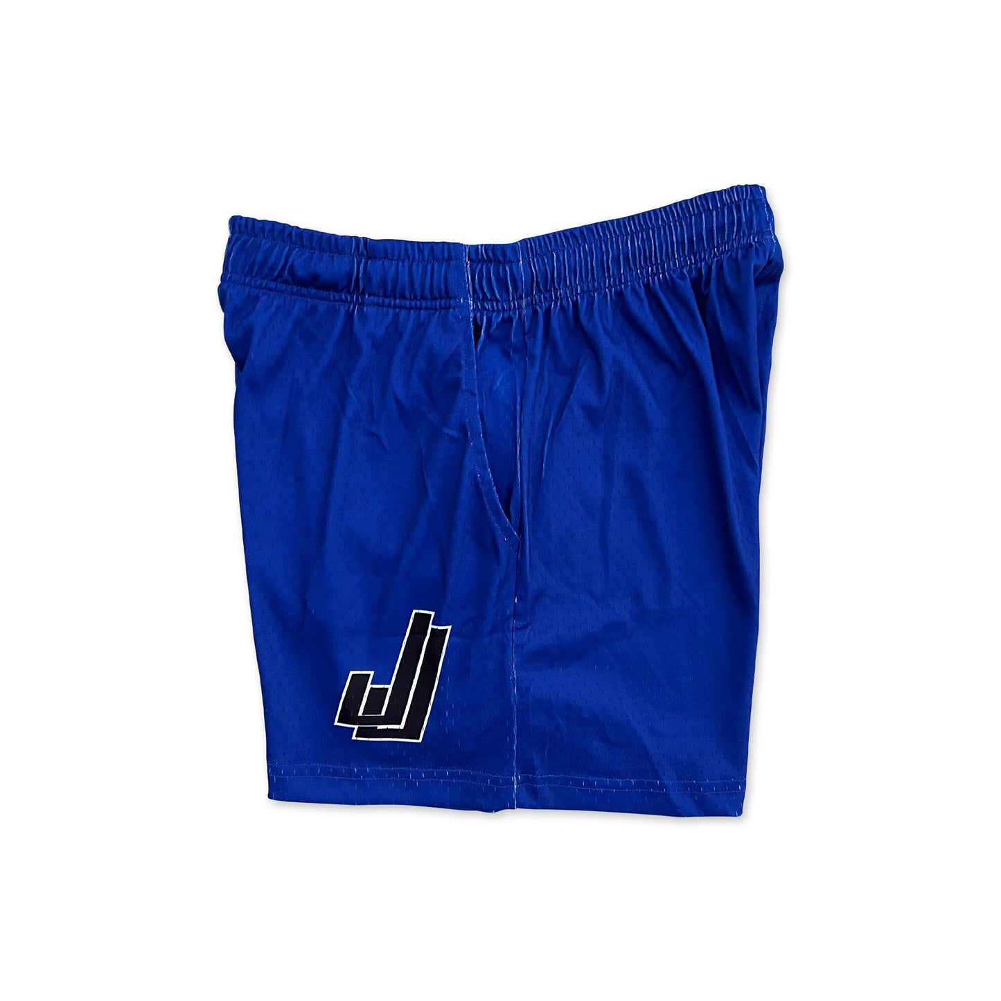 Blue - Premium Mesh JJ Shorts - 5 Inch Inseam - Vintage Gym Basketball Fit