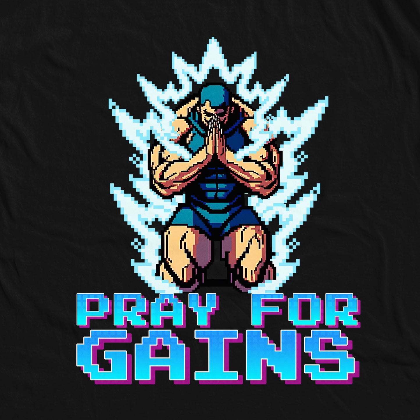 Pray For Gains Unisex Long Sleeve Tee